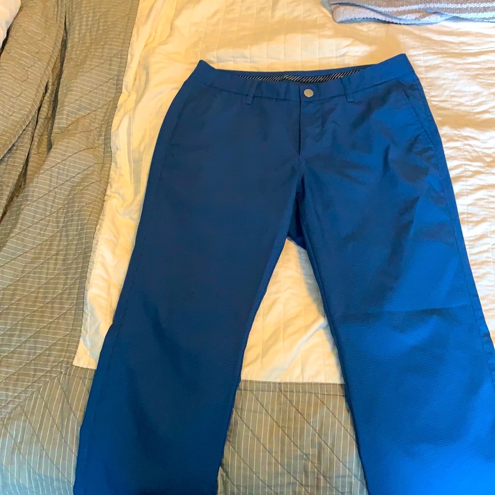 Blue men’s golf pants - 32/30 straight Bonobos